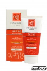 مای کرم ضد آفتاب SPF90 کرم پودری بژ طبیعی