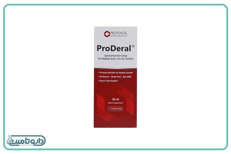 Pro Deral Liposomal Iron Drop Protocol Nutraceutical