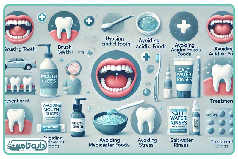 روش‌های پیشگیری و درمان جوش‌ها و زخم‌های دهانی