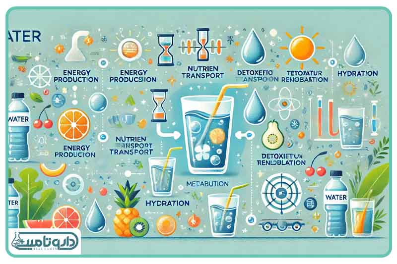 آب و هیدراتاسیون: اهمیت آب در فرایندهای متابولیک