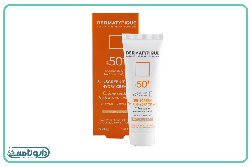 درماتیپیک کرم ضد آفتاب پوست خشک و معمولی +SPF50