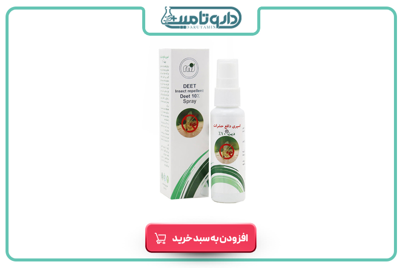 اسپری دافع حشرات دیت 10% آر ان جی